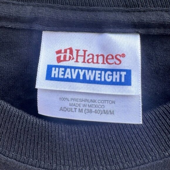 Vintage Black Label Society 2005 Skull Shirt Men M Hanes Skull Grunge Rare Y2K - Picture 3 of 3